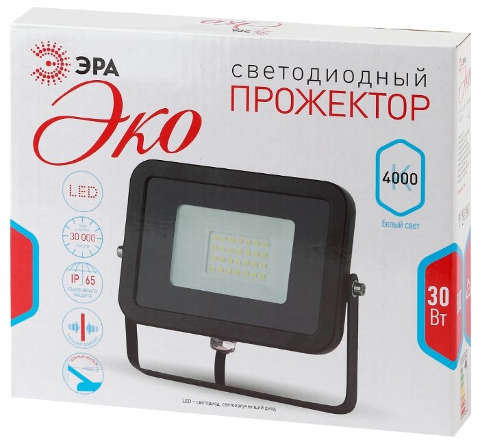 Прожектор 30Вт LPR-30-4000К-М SMD Eco Slim/ЭРА Б0027791