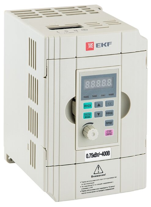 Преобразователь частоты 0,75/1,5кВт 3х400В VECTOR-100 EKF PROxima /VT100-0R7-3B