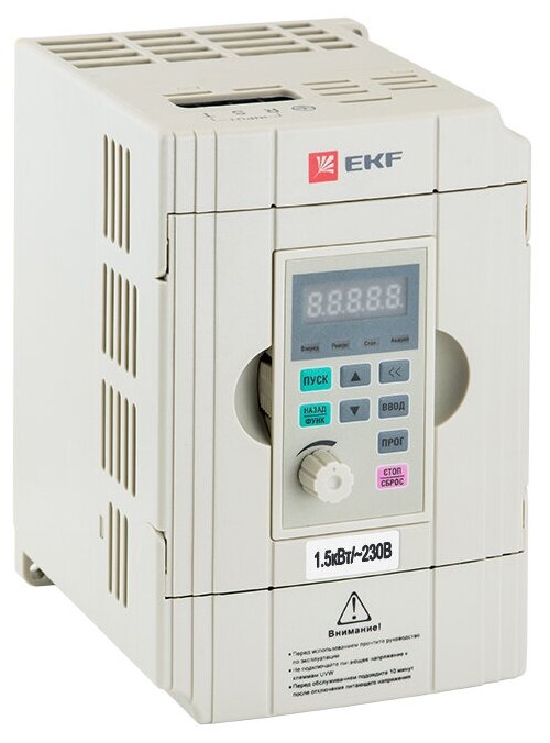 Преобразователь частоты 1,5/2,2кВт 1х230В VECTOR-100 EKF PROxima /VT100-1R5-1B